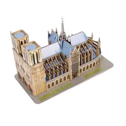 Пазл 3D CubicFun Notre-Dame-de-Paris, 53 елемента (C242h) - мініатюра 2