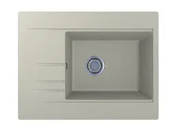 Кухонна мийка гранітна Miraggio Bodrum 650 jasmine 649x500x220 00206803, Береза