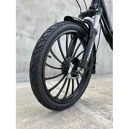 Електровелосипед Minako U20" 800W 60V 26Ah + сидіння/багажник чорний - мініатюра 6