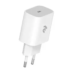 Зарядний пристрій 2E USB-C Wall Charger PD3.0 DC5V/3A, 20W, white (2E-WC1USBC20W-W) - мініатюра 4