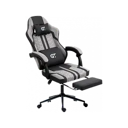 Геймерське крісло GT Racer X-2337 Fabric Gray - мініатюра 8