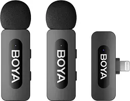 Мікрофон Boya BY-V3 Lightning Black (BY-V3) - мініатюра 3