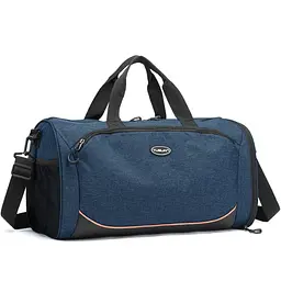 Дорожня міцна текстильна сумка Confident TB7-T-6817BL синя - мініатюра 1