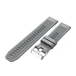 Ремінець ArmorStandart Silicone Line для Garmin 22mm Grey (ARM88488) - мініатюра 2