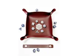 Настільна гра Планета Ігор Лоток для кубиків D20 (бургунді) (Dice tray D20 burgundy) (pi-dt009) - мініатюра 8