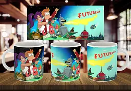 Чашка "Futurama 330 мл Бірюзова