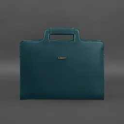 Сумка для ноутбука та документів BlankNote Жіноча шкіряна 15 Dark Green (BN-BAG-36-malachite) - мініатюра 9