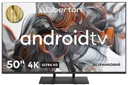 Телевізор 50" LTV-50U01AT UltraHD 3840x2160 60Hz, Smart TV LIBERTON teh0019698