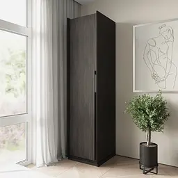 Шафа розпашна Moreli Ramo FR-0012 з полицями та штангою для одягу 518х570х2100 мм Венге Темний