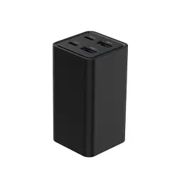 Зарядний пристрій Gembird 2xUSB-C PD65W + 2xUSB QC3.0 30W black (TA-UC-2A2C-PD65-01-BK) - мініатюра 3