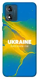 Чохол Demsky Україно в мені для Motorola Moto E13