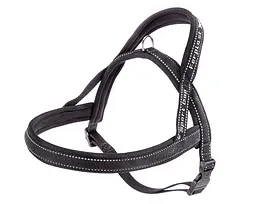 Шлея для собак Ferplast Sport Dog M нейлонова чорна 58х69-86 см 78004721