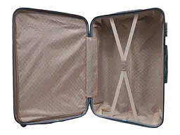 Валіза велика L ABS-пластик Milano bag 004 75,5×50×33,5см 105л Фіолетовий - мініатюра 4