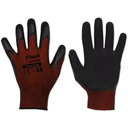 Рукавички захисні Bradas FLASH GRIP RED латекс розмір 11 RWFGRD11