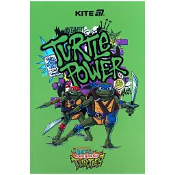 Блокнот Kite Ninja Turtles 1 А5, термобіндер, 64 аркуші, нелінований (NT25-193-1)
