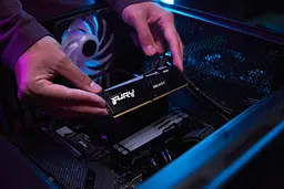 Kingston Пам'ять ПК DDR5 16GB 5600 FURY Beast RGB - мініатюра 5