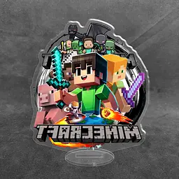 Акрилова колекційна фігурка Chibi Minecraft (2) 10 cм - мініатюра 2