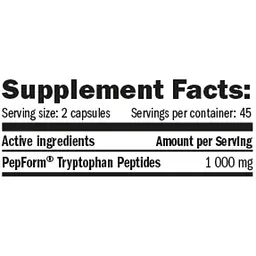 Амінокислота Amix Tryptophan PepForm Peptides 500 мг 90 капсул - мініатюра 2