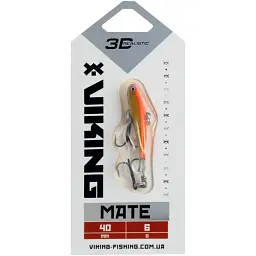 Балансир Viking Fishing Mate Ice Jig 40mm 6g #08 Candle Flame - мініатюра 2