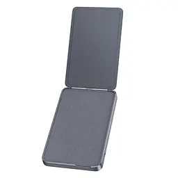 Power bank Hoco Q46 5000mAh PD 20W 3в1 магнітний з функцією бездротової зарядки сріблястий сірий - мініатюра 5