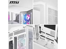 Корпус MSI MAG PANO 100R PZ WHITE - мініатюра 3