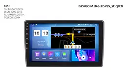 Штатна автомагнітола EasyGo M10-3-32-VSS_SE QLED Seat