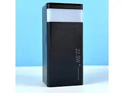 Зовнішній акумулятор (Power Bank) WUW TUGII Y55 50000mAh 22.5W Black - мініатюра 4