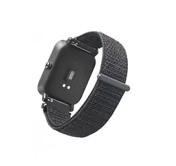 Нейлоновий ремінець для годинника Xiaomi Huami Amazfit Sport SmartWatch Black - мініатюра 2