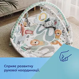 Розвиваючий килимок Canpol babies Safari сірий (81/100) - мініатюра 17