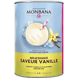 Суха суміш Monbana Milkshake Saveur Vanille 1 кг