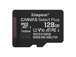 Карта пам'яті Kingston Canvas Select Plus Gen3 microSDXC 128 GB (SDCS3/128GBSP)