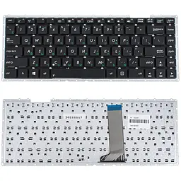 Клавіатура для ноутбука ASUS (X451 series) rus, black, без фрейма - мініатюра 2