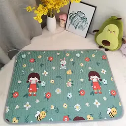 Багаторазова пелюшка Pelushka Meadow Friends 100х120 см - мініатюра 4