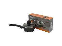 Ківш KRAUFF зі скляною кришкою 1л 16см Smart Fry з - мініатюра 8