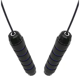 Скакалка швидкісна для кросфіту Cornix Speed Rope Classic XR-0147 Black/Blue - мініатюра 3