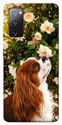 TPU чохол Demsky Flower spaniel для Samsung Galaxy S20 FE