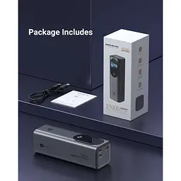 Портативний акумулятор POWERADD Pro 140W Power Bank 27000mAh - мініатюра 3