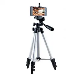 Штатив для камери та телефону 3110 Тринога для фотоапарата Трипод Tripod - мініатюра 3