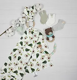 Букет з пелюшок для немовлят a.l.babybox Авокадо (BU 18294958) - мініатюра 11