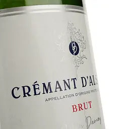 Вино ігристе Julien Damoy Cremant d'Alsace біле брют 0.75 л - мініатюра 3