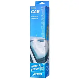 Сонцезахисна парасолька для автомобіля Remax ZY001 Black - мініатюра 2