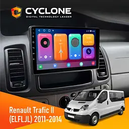 Штатна магнітола Renault Trafic 2011-2014 Cyclone C10-001 2x32 CPL Cyclone (НФ-00009584)