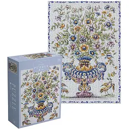 Пазли тришарові Interdruk Art on Tiles 2, 1000 шт. (385413) - мініатюра 2