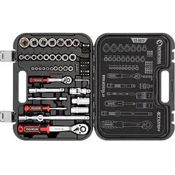 Набір інструментів Intertool Storm ET-8073 73шт [88332] - мініатюра 2