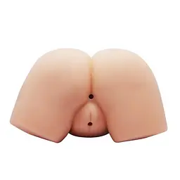 Реалістичний мастурбатор Crazy Bull Vagina and Anal (тілесний) - мініатюра 3