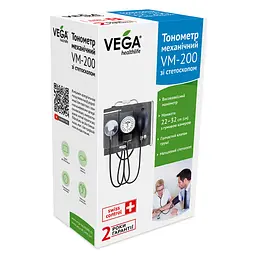 Механічний тонометр Vega VМ-200 - мініатюра 6