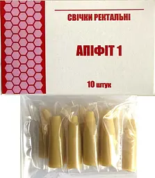 Свічки “АПІФІТ 1” Мед Карпат - мініатюра 2
