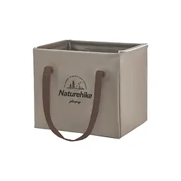 Складаний контейнер для води з ПВХ Naturehike CNH22SN002, 20л, світло-коричневий