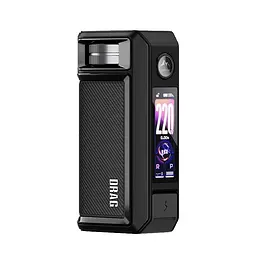 Електронна сигарета Voopoo Drag 6 220W 4400mAh with Uforce-X Tank 2 5ml Kit Black (19204) - мініатюра 2