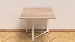 Стіл-книга трансформер Оріон 1 Ferrum-decor 750x810x730 Білий метал ДСП Дуб Сонома 16 мм (FRD-104607) - мініатюра 4